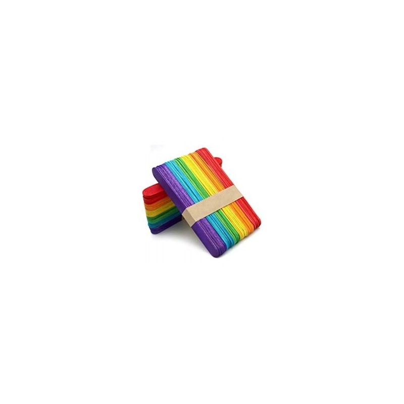 Palito para helados 50pc coloridos