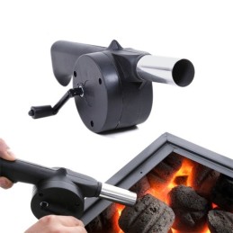 Ventilador manual para encendido de carbon