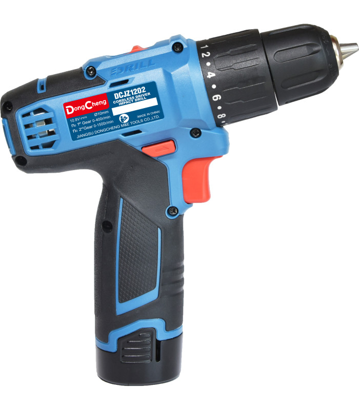 ATORNILLADOR Y TALADRO 12V 2BAT2.0 10MM 35NM DONGCHENG