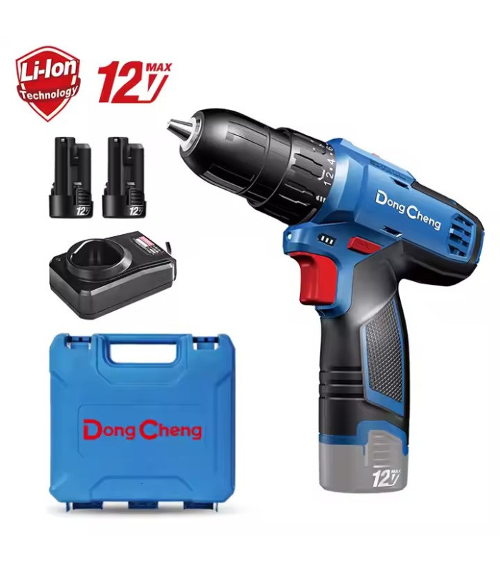 ATORNILLADOR Y TALADRO 12V 2BAT2.0 10MM 35NM DONGCHENG