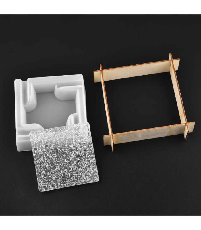 Molde de silicona cenicero 10.5x10.5cm