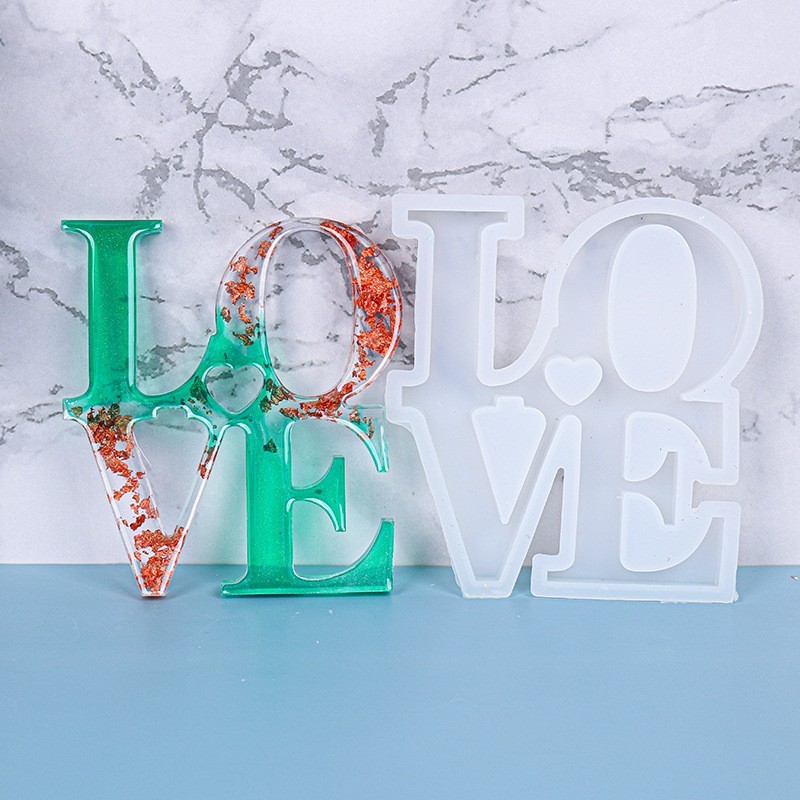 Molde de silicona LOVE 105x123mm