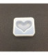Molde de silicona corazon 3D 40x30mm