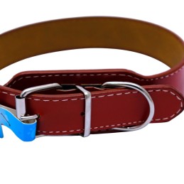 Collar de cuerina para perro 50cm