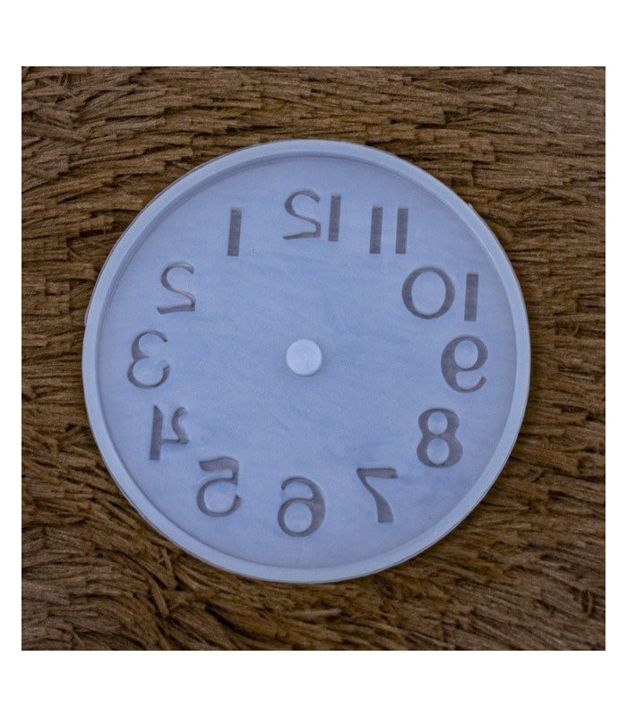 Molde de silicona reloj arabico 15.5cm
