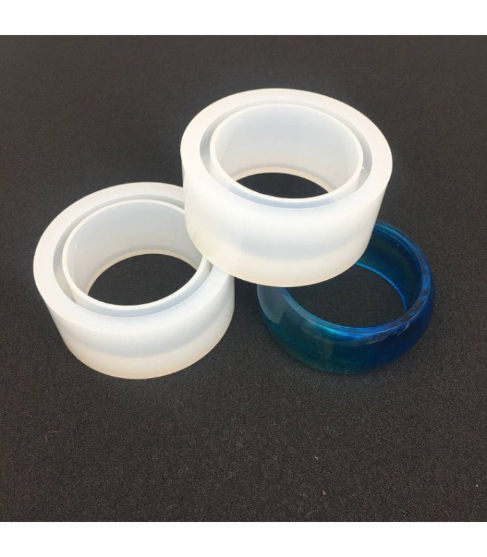Molde de silicona brazalete 9x8x3.5cm