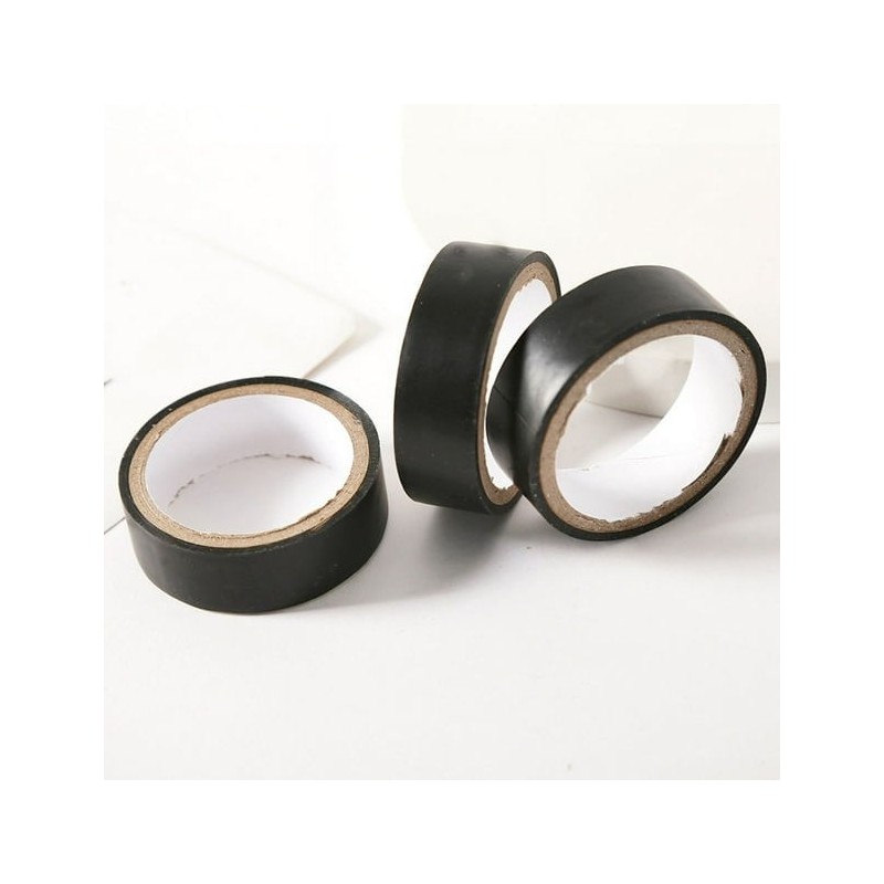 Cinta aisladora negro 46mm 6pc