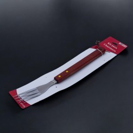 Tenedor para asado mango de madera