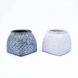 Maceta con forma 8x8cm