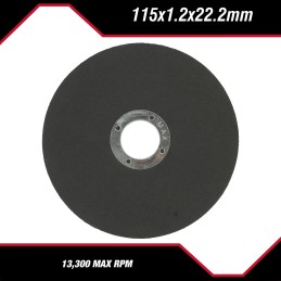 Disco de corte para metal 115x1.2x22.2mm 1pc