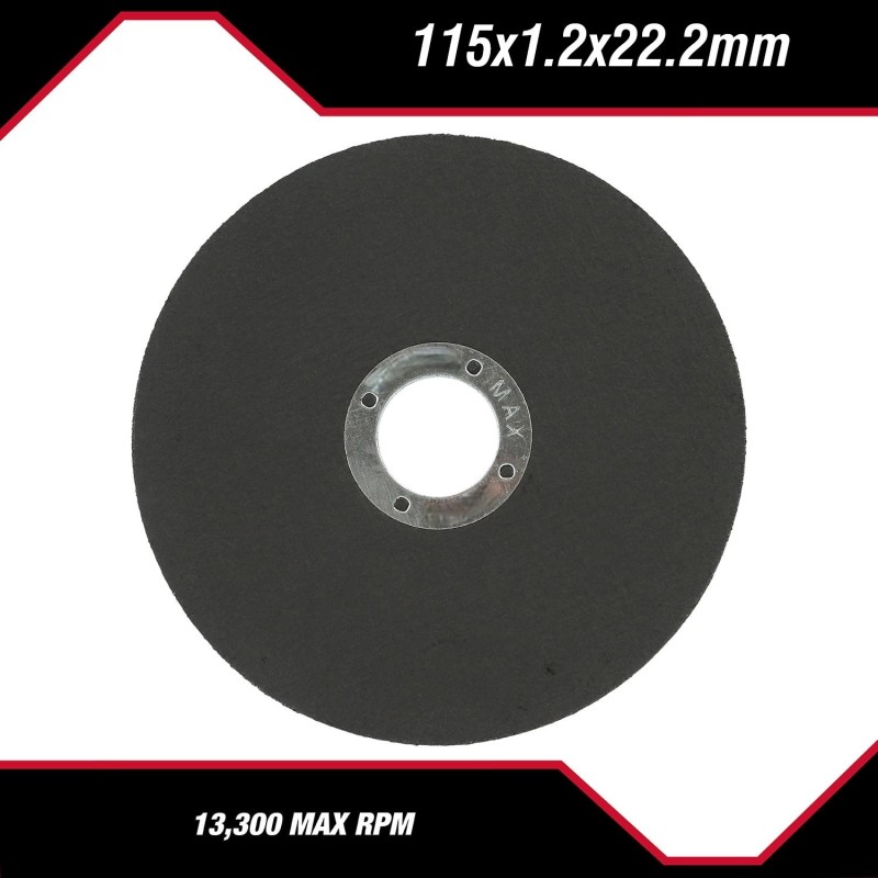 Disco de corte para metal 115x1.2x22.2mm 1pc Disco de corte para metal 115x1.2x22.2mm 1pc