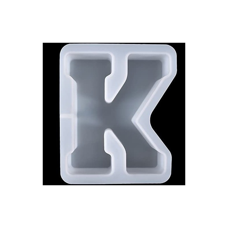 Molde de silicona letra K 167x138x20mm