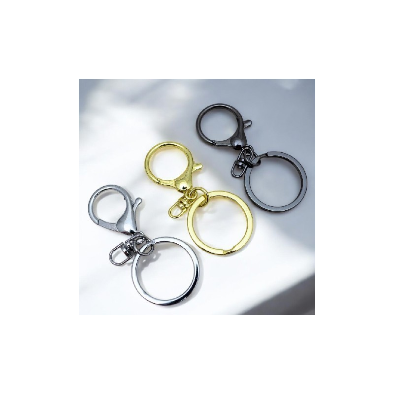 ACCESORIO P/LLAVERO CON GANCHO 10PC