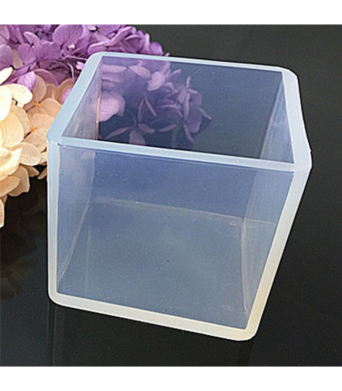 Molde de silicona cubo 6x6cm