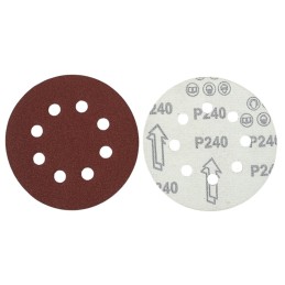 LIJA VELCRO 121MM 5  G240