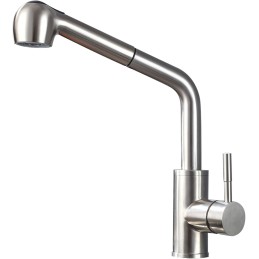 GRIFO COCINA ALTO C/TIRON INOX304