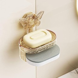 PORTA JABON MARIPOSA CON ESPONJA