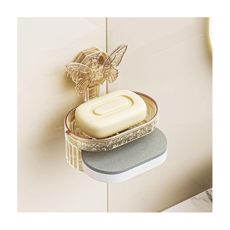 PORTA JABON MARIPOSA CON ESPONJA