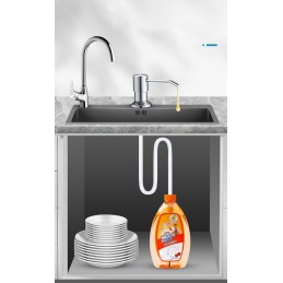 DISPENSADOR DE JABON CON MANGUERA 1.2MT