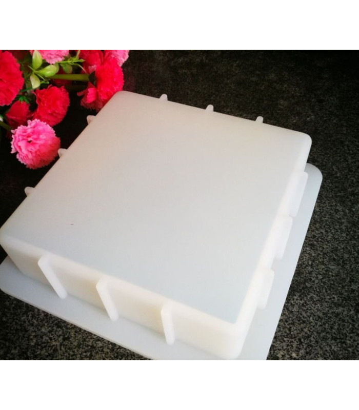 Molde de silicona cuadrado 16x16cm