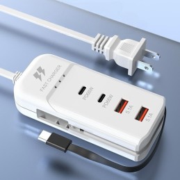 CARGADOR TIPE C 2USB 3.1A