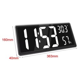 RELOJ ELECTRONICO DS-3808L 35x15CM