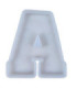 Molde de silicona letra a 180x160x20mm