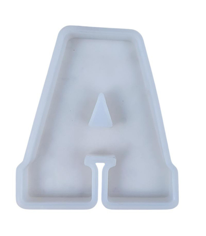 Molde de silicona letra a 180x160x20mm