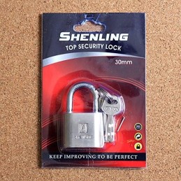 CANDADO 30MM CORTO SHENLING