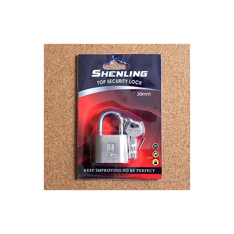 CANDADO 30MM CORTO SHENLING