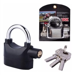 CANDADO CON ALARMA 10MM