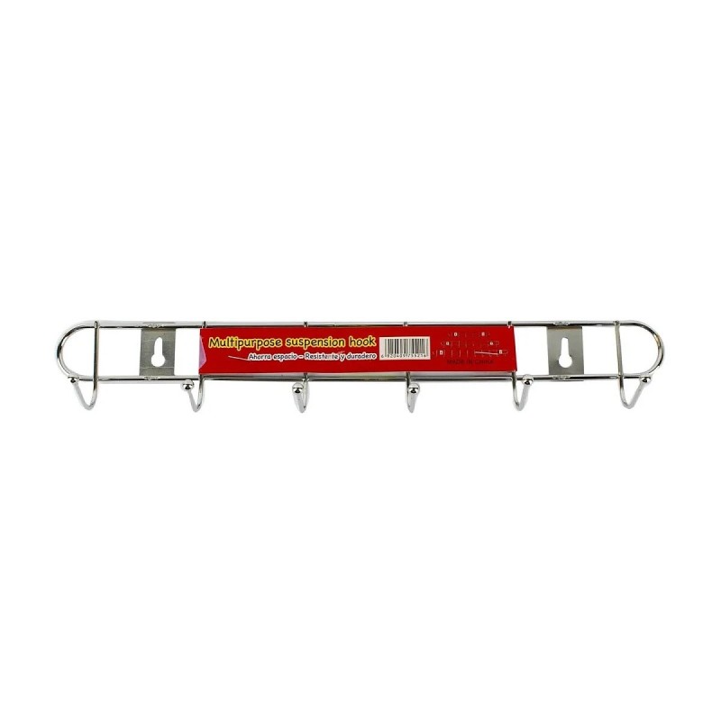 GANCHO METALICO 6 PUNTOS 33.5CM