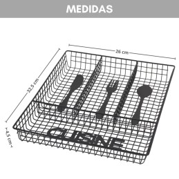 ORGANIZADOR PARA CUBIERTO 32x26CM