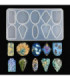 Molde de silicona colgantes 17x9.5cm