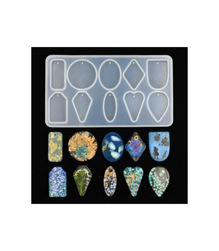 Molde de silicona colgantes 17x9.5cm