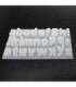 Molde de silicona abc minuscula 37x20.5x2cm