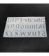 Molde de silicona abc minuscula 37x20.5x2cm