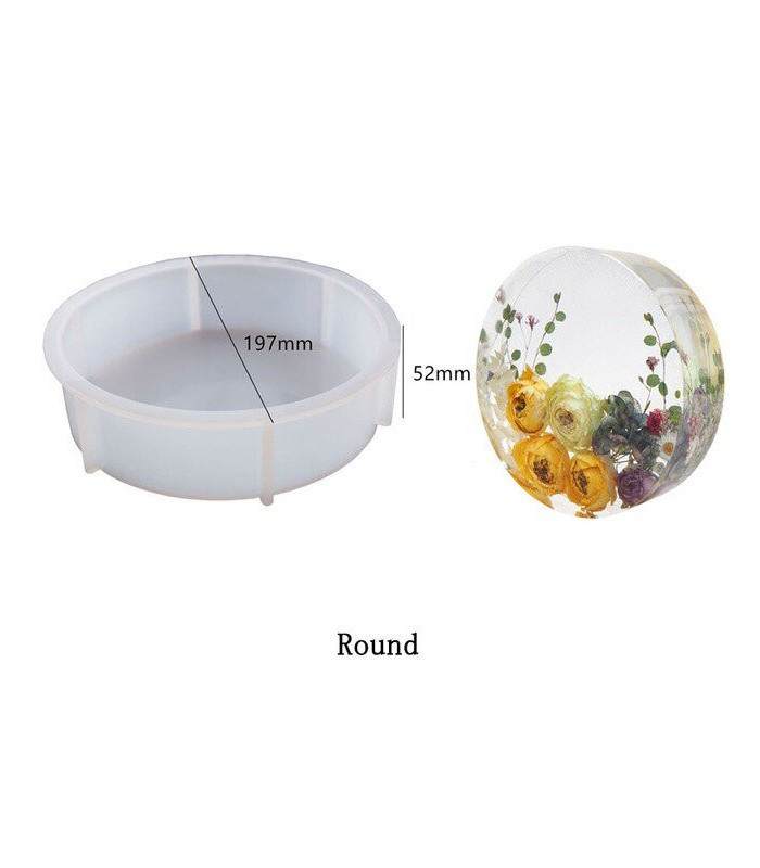 Molde de silicona circular 20x5cm