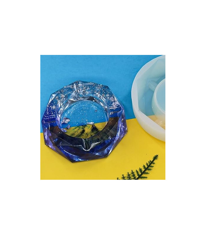 Molde de silicona cenicero circular 171x35mm