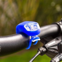 Luz led para bicicleta 2pc blanco/rojo