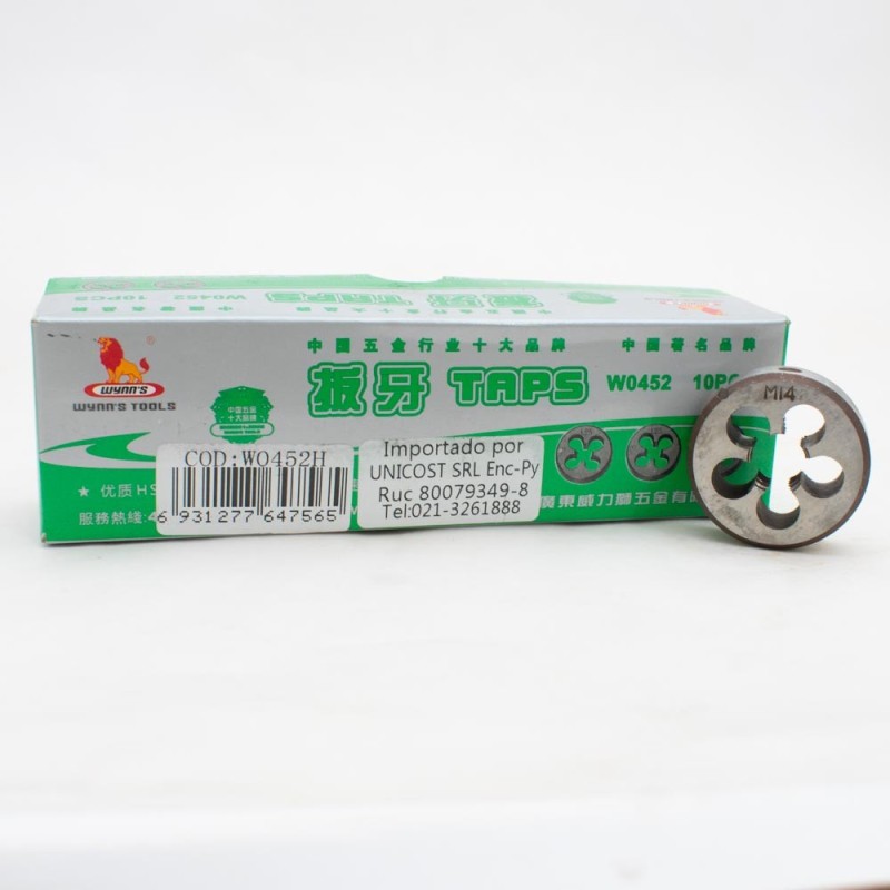 Tarraja hembra m14 1pc WYNNS
