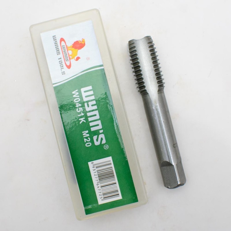 Tarraja macho m20 2pc WYNNS