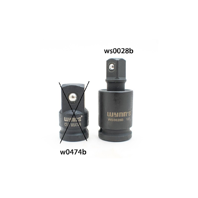 Adaptador de impacto articulado 1/2 WYNNS