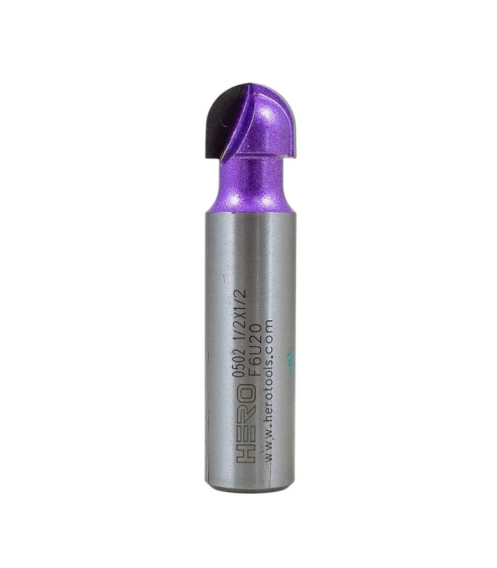 Fresa de rebaje corte redondo 1/2x1/2  HERO